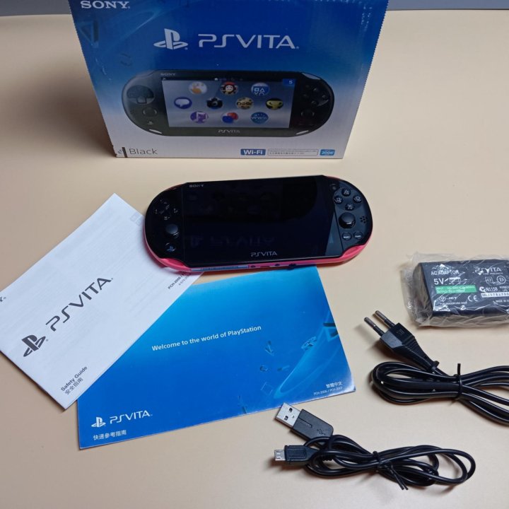 PS Vita Slim Pink 32Gb+игры