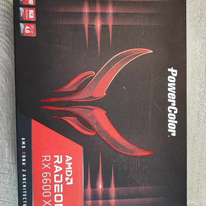 Видеокарта AMD Radeon RX6600xt Powercolour