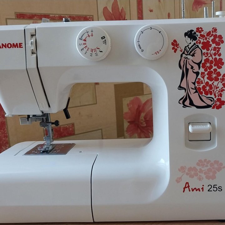 Швейная машина Janome Ami 25s с набором тканей