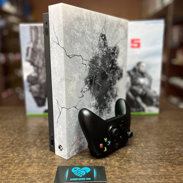 Xbox One X 1000gb Gears 5 Limited + более 70 игр