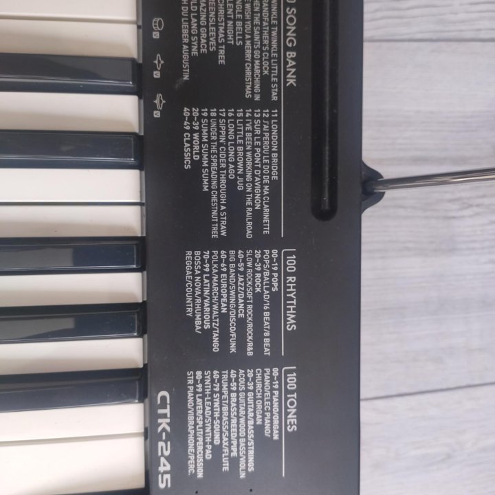 Синтезатор CASIO CTK-245