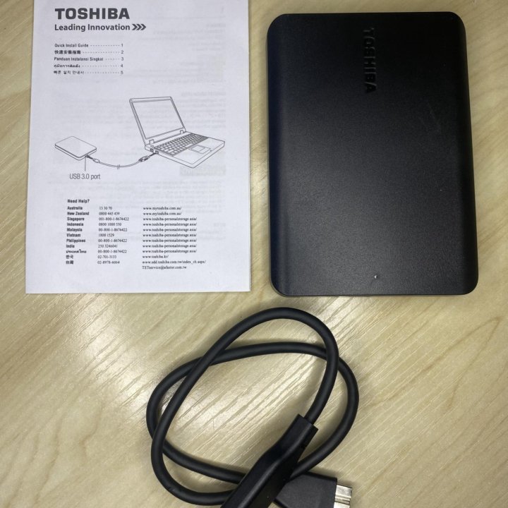 Toshiba 4 ТБ, Canvio Basics