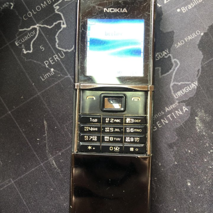 Nokia 8800d rm-165 sirocco black