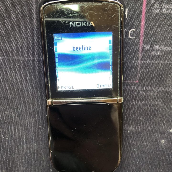 Nokia 8800d rm-165 sirocco black