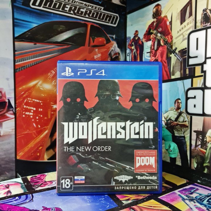 Wolfenstein The New Order (Rus) Ps4