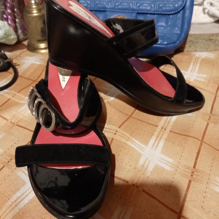 Босоножки туфли мокасины 38 размер