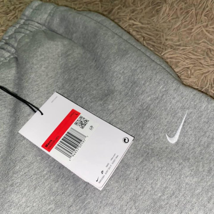 Спортивные брюки Nike Swoosh Fleece grey