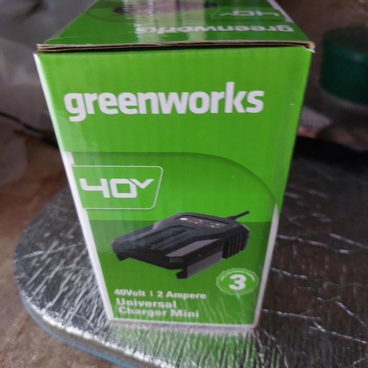 Greenworks зарядное устройство 40v 2a