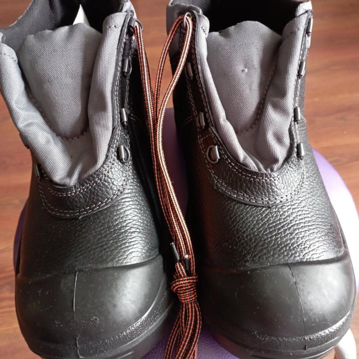 Ботинки кожаные рабочие с защитой