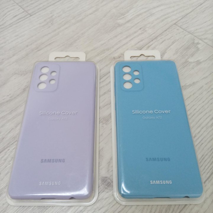 Чехол на Samsung A72 2шт