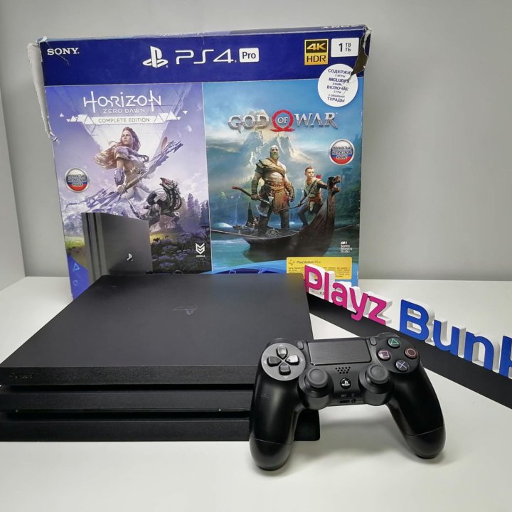 PS4 Pro 3rev 2Tb+игры, По 10.50