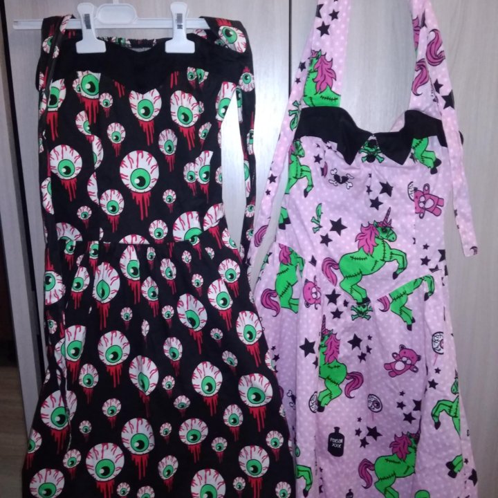 Hell Bunny Eyeball/Hell Bunny Zombie Unicorn Dress