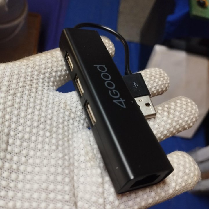 USB hub разветвитель на 3 порта 4GOOD