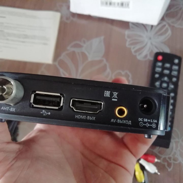 Приставка для цифрового тв (20каналов),USB, hdmi