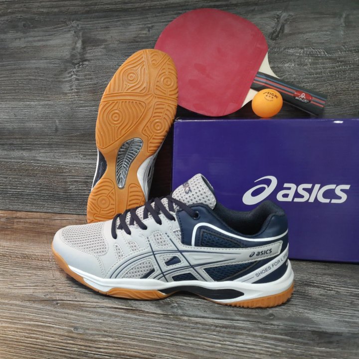 Кроссовки Asics для тенниса артикул 2219 серый син