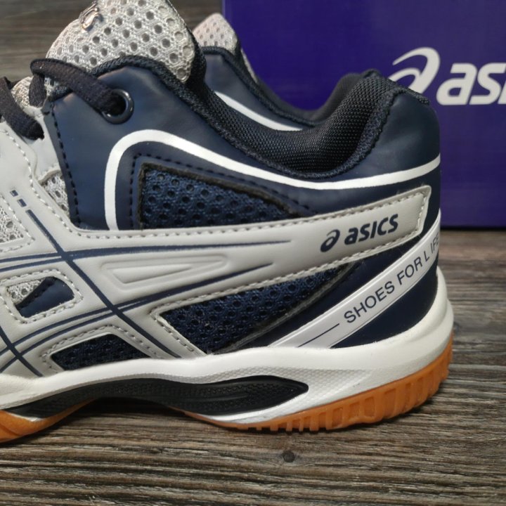 Кроссовки Asics для тенниса артикул 2219 серый син