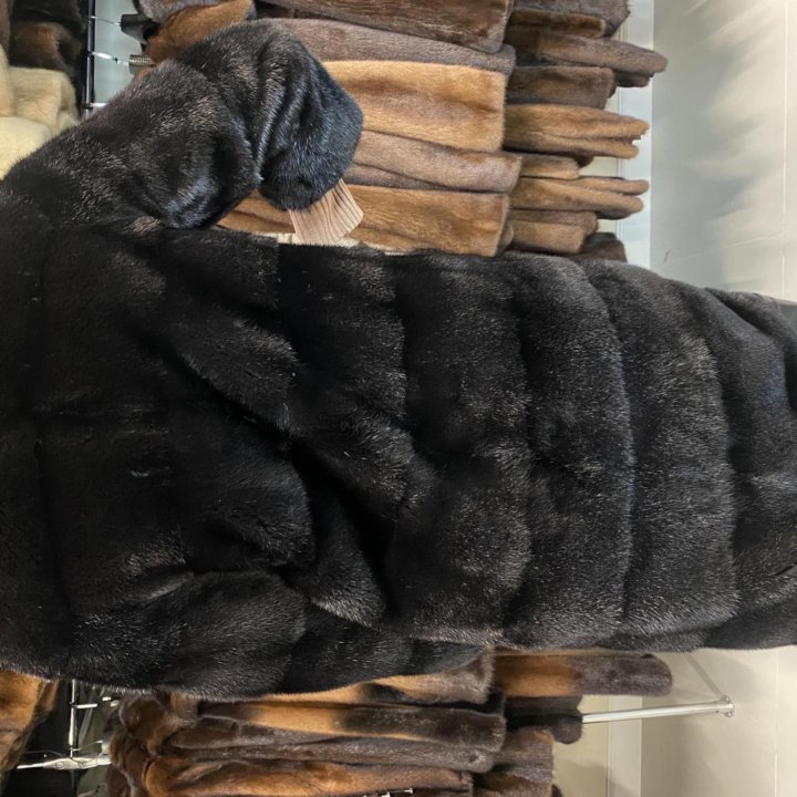 Blackglama. Elena Furs. Премиальная шуба из норки 44-46 р.