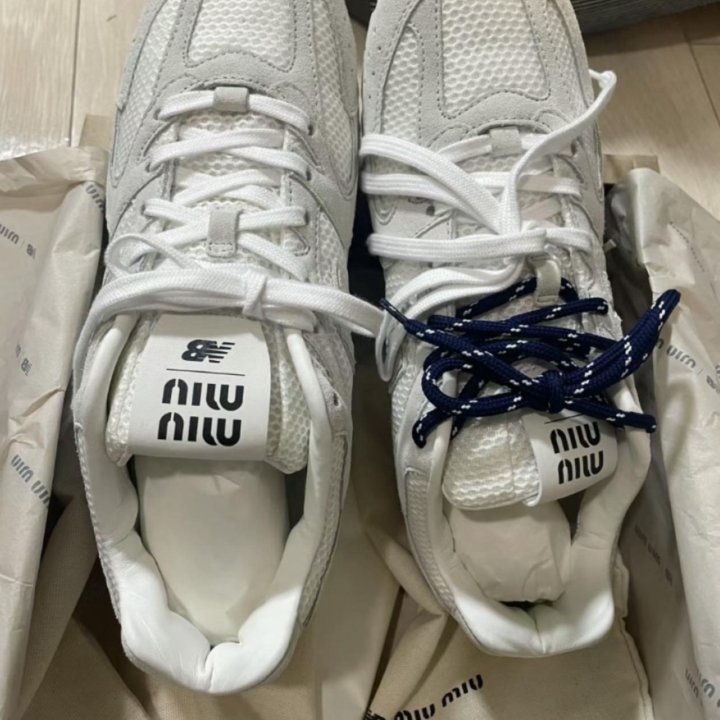 Кроссовки miu miu new balance оригинал