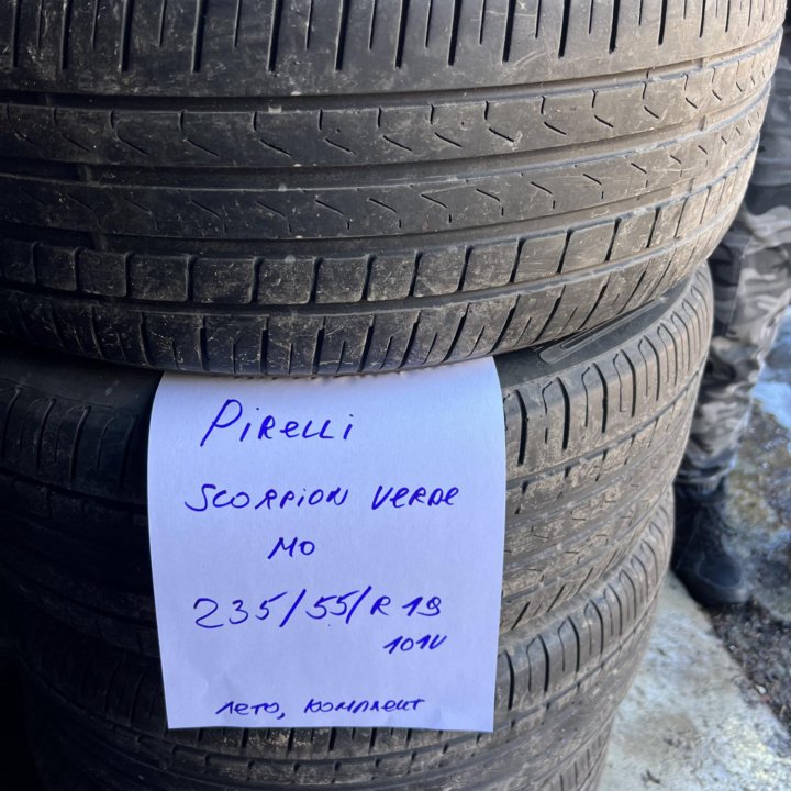 235 55 19 Pirelli Scorpion Verde лето комплект