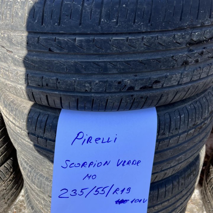 235 55 19 Pirelli Scorpion Verde MO лето комлпект