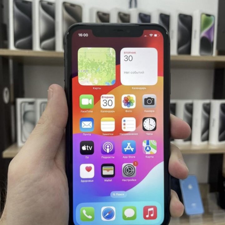 Новый iPhone 11 128Gb Black Доставка