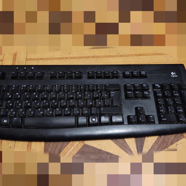 Клавиатура Logitech Deluxe 650 Cordless Desktop