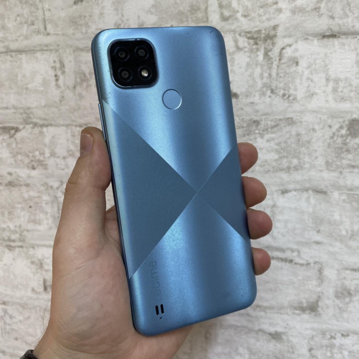 Realme C21, 8 ядер, 4/64Гб, NFC, 5000мАч, б/у