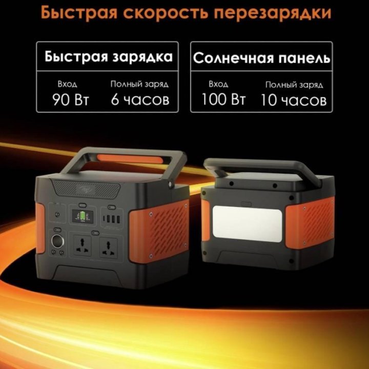 Портативная электростанция itel 150Aч 544Wh 600Вт