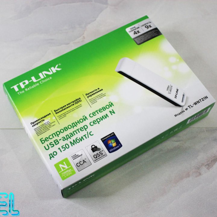 WI FI адаптер USB TP-LINK 150 Мбит/с (новый)