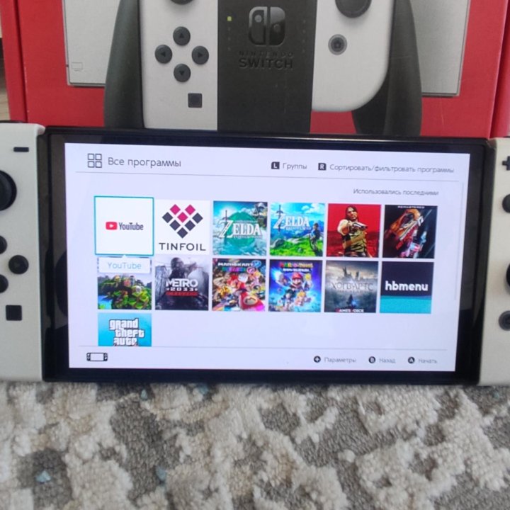 Nintendo Switch Oled 128Gb+куча игр