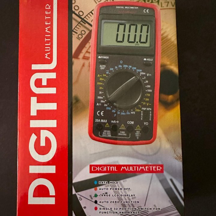 DIGITAL MULTIMETER DT9208A