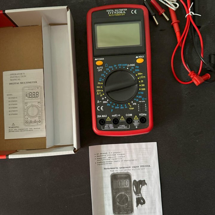 DIGITAL MULTIMETER DT9208A