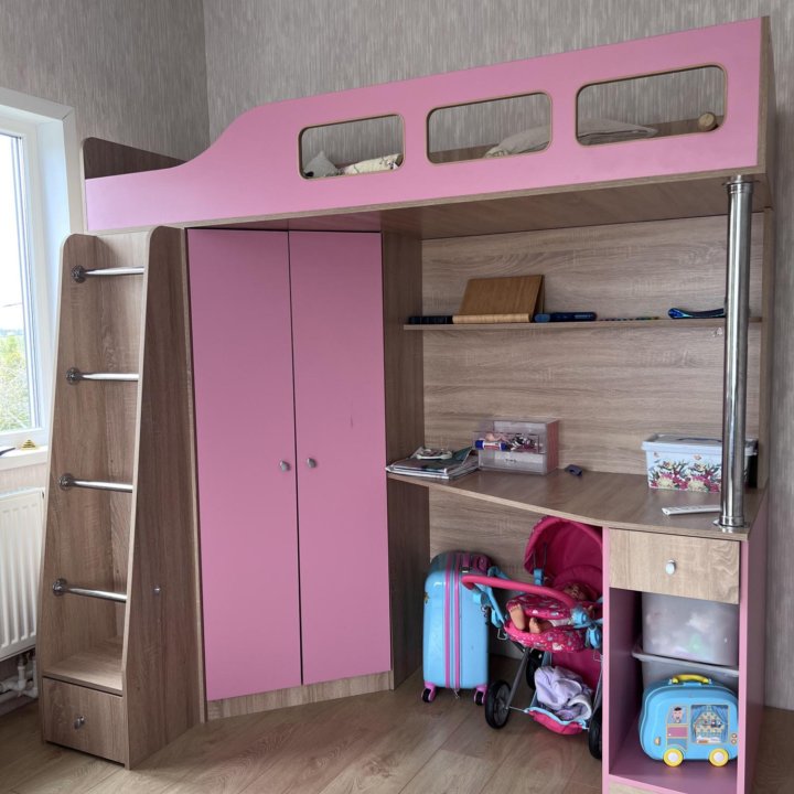 Кровать чердак