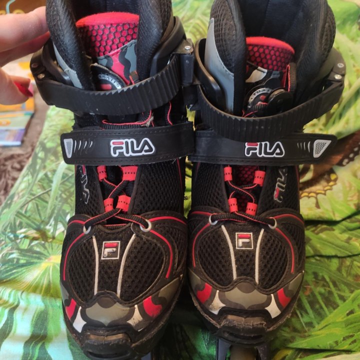 детские роликовые коньки fila x-one comp