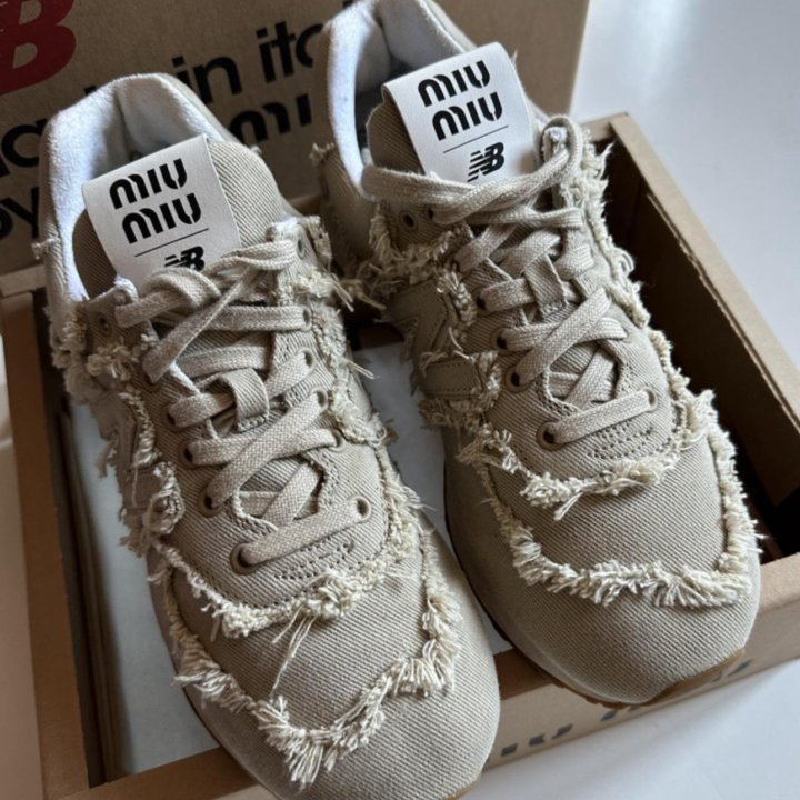 New balance miu miu новые кроссовки