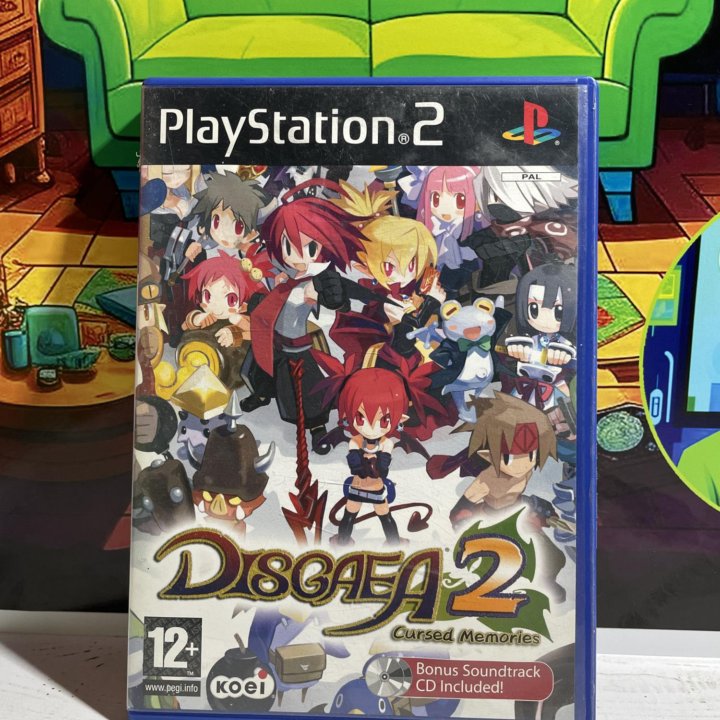 Disgaea 2 Cursed Memories Редкая игра PS2