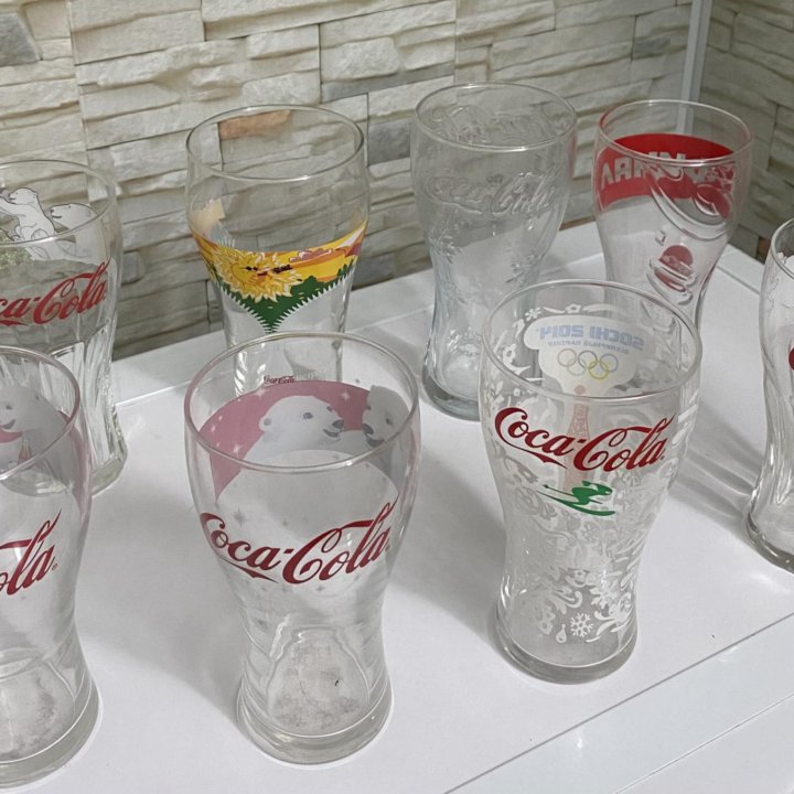 Бокалы Coca Cola 8 шт.