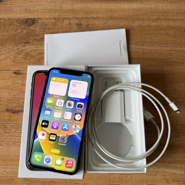 iPhone X 64gb 100% АКБ Ростест