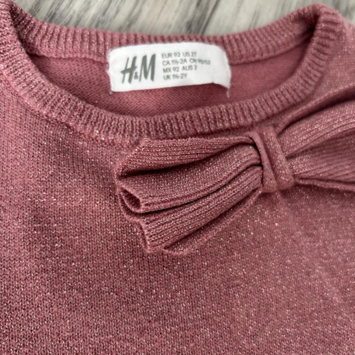 Вещи на девочку 92 h&m.