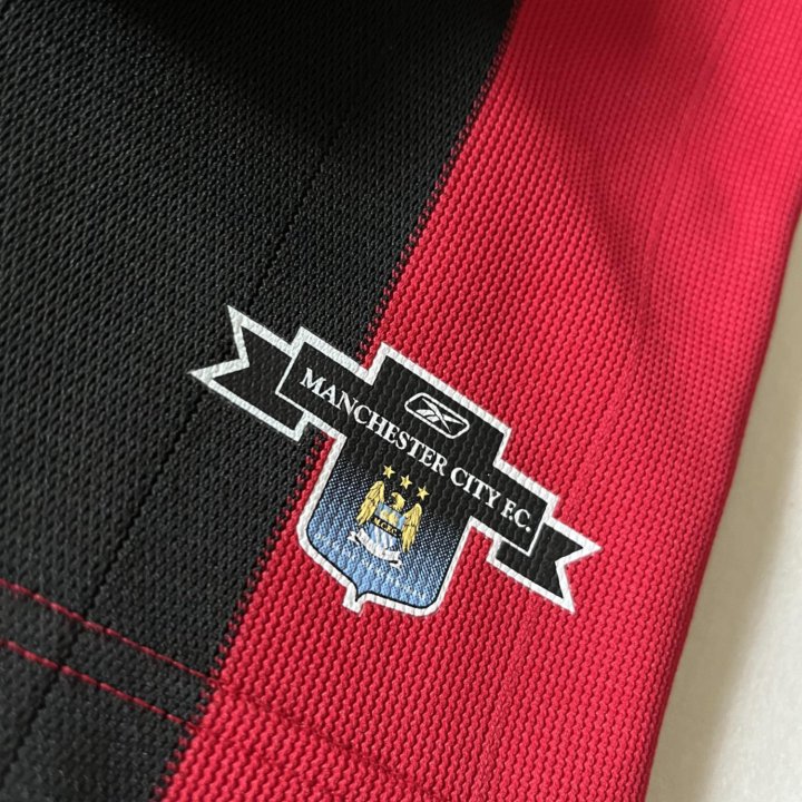 Винтажный лонгслив Reebok Man City 2003/4