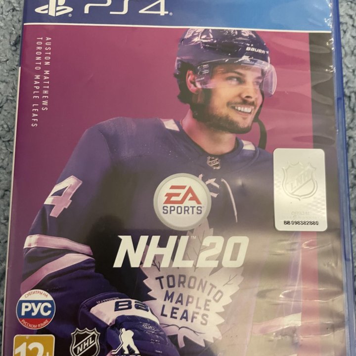 Игровой диск PS4 NHL2020