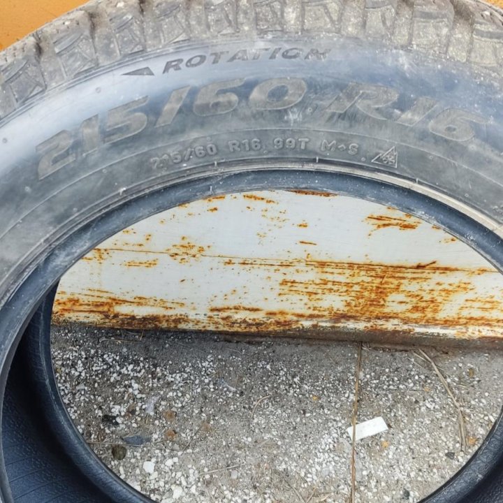 Шины зимние Pirelli 215/60 r16