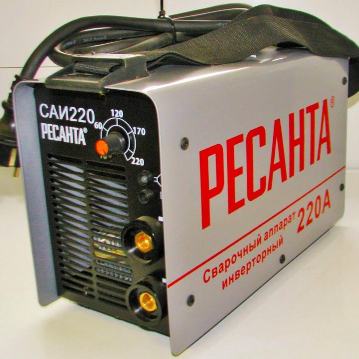 Сварочный аппарат , инвертор Ресанта САИ-220