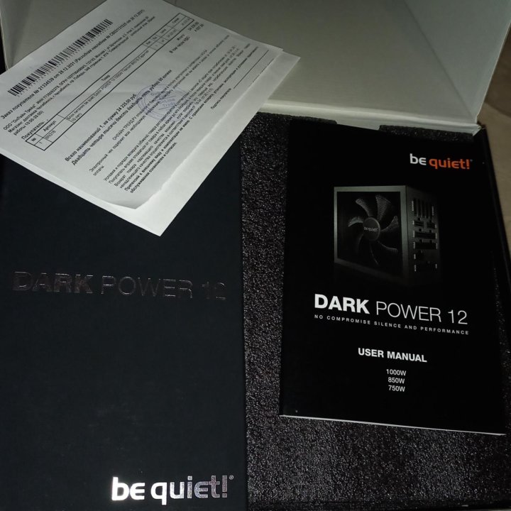 Блок питания Be Quiet Dark Power 12 1000w Titanium