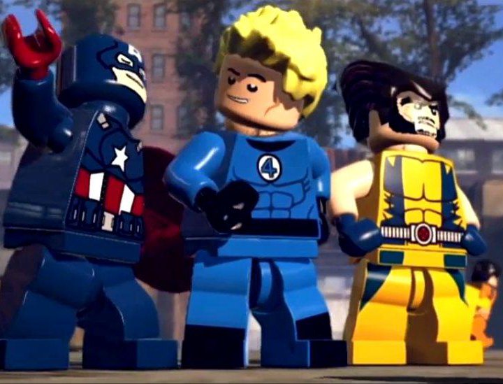 Игры для PS4 - LEGO Marvel Super Heroes (PS4)