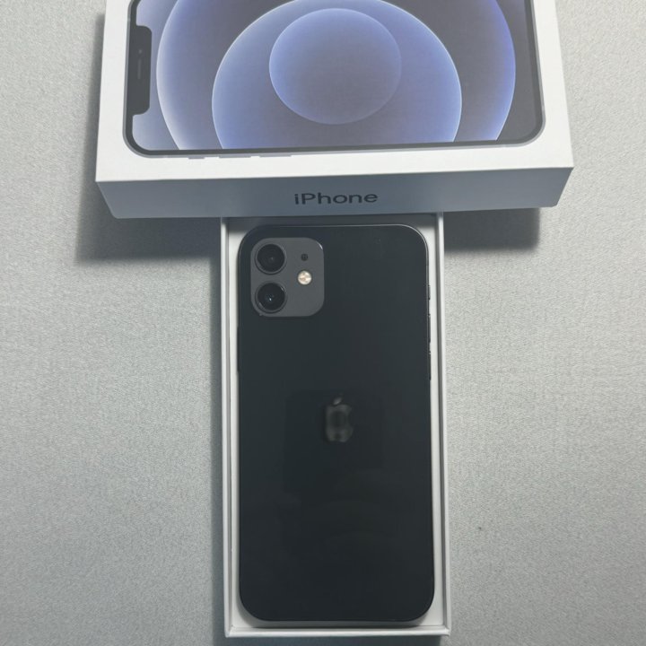 iPhone 12 , чёрный , 256 гб