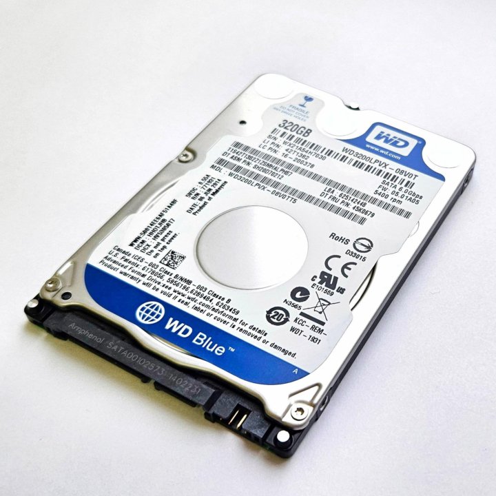 Жесткий диск для ноутбука WD SATA 320 GB