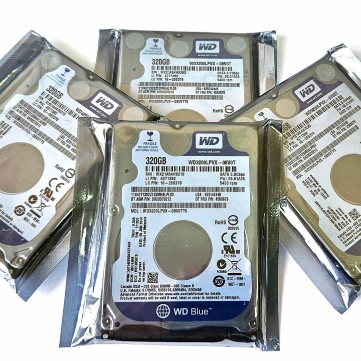 Жесткий диск для ноутбука WD SATA 320 GB