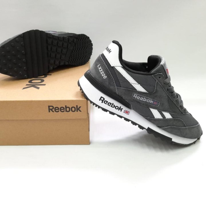 Кроссовки Reebok LX2200 лето артикул 3180 серый