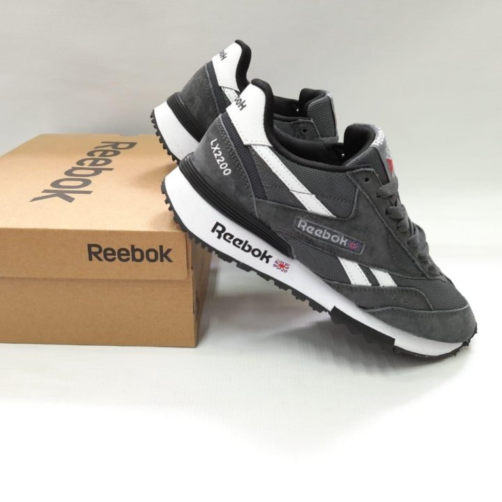 Кроссовки Reebok LX2200 лето артикул 3180 серый